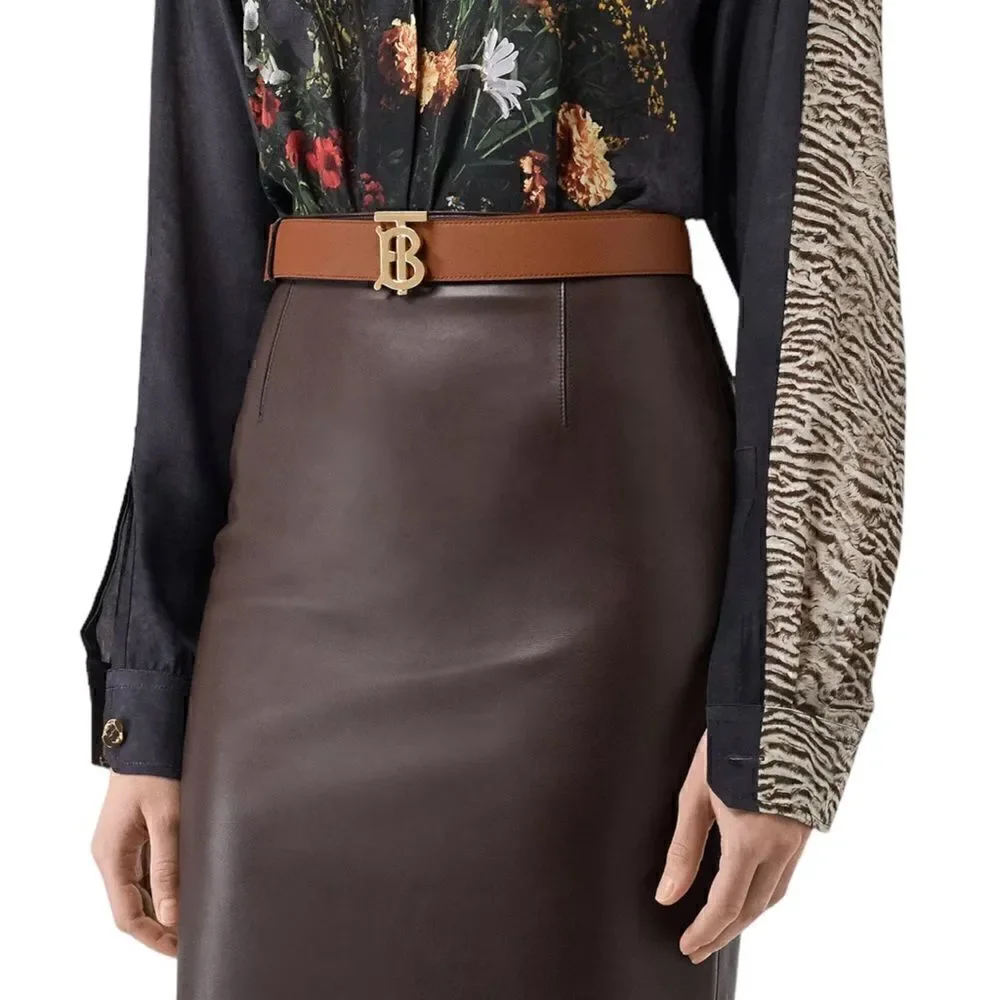 Burberry gold tone